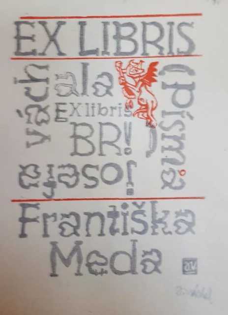 pro knihu A. Sáňky, Písma J. Váchala